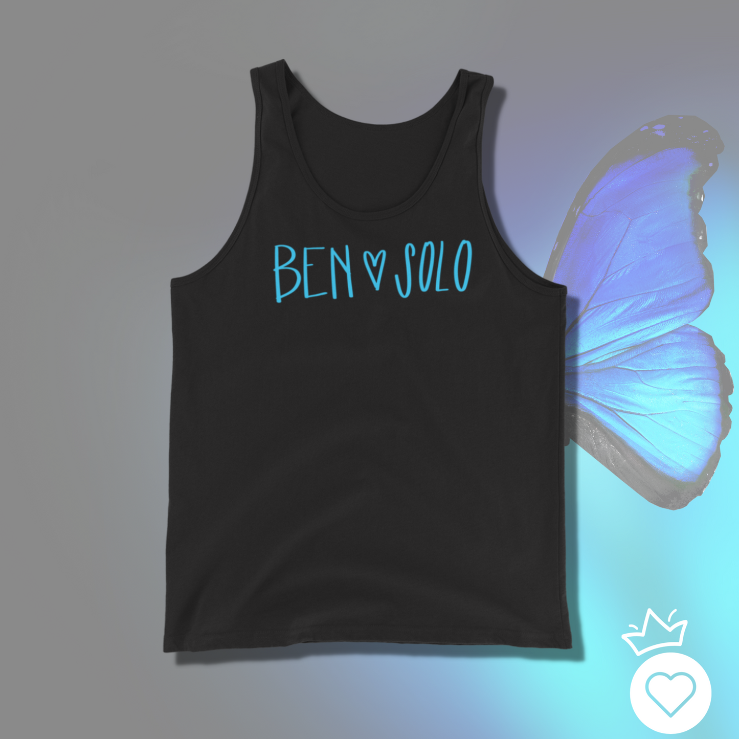 Ben Solo Heart Unisex Tank Top