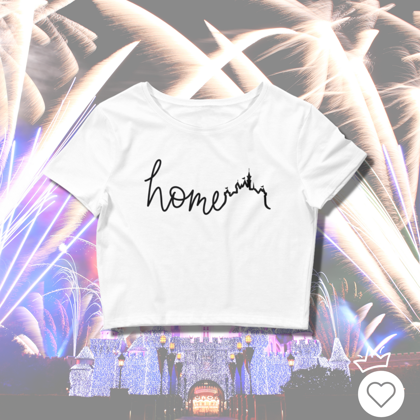 Castle Home West Crop Tee