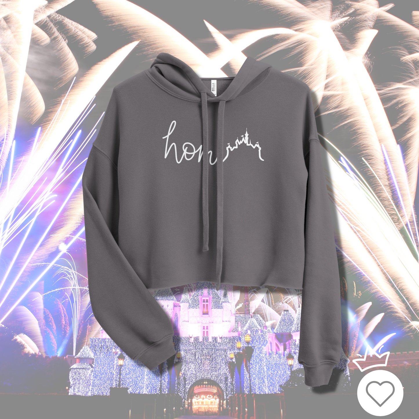 Castle Home West Crop Hoodie