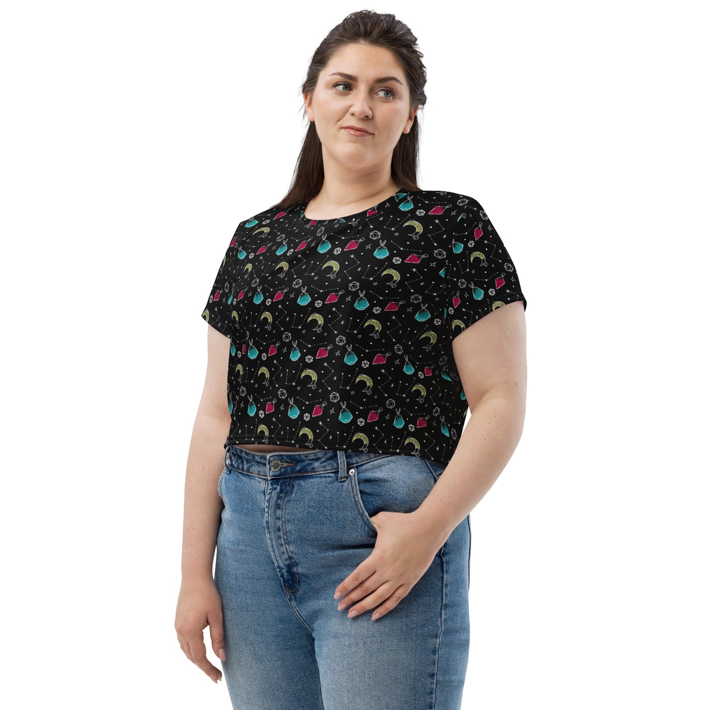 Potions and Dice Crop Tee