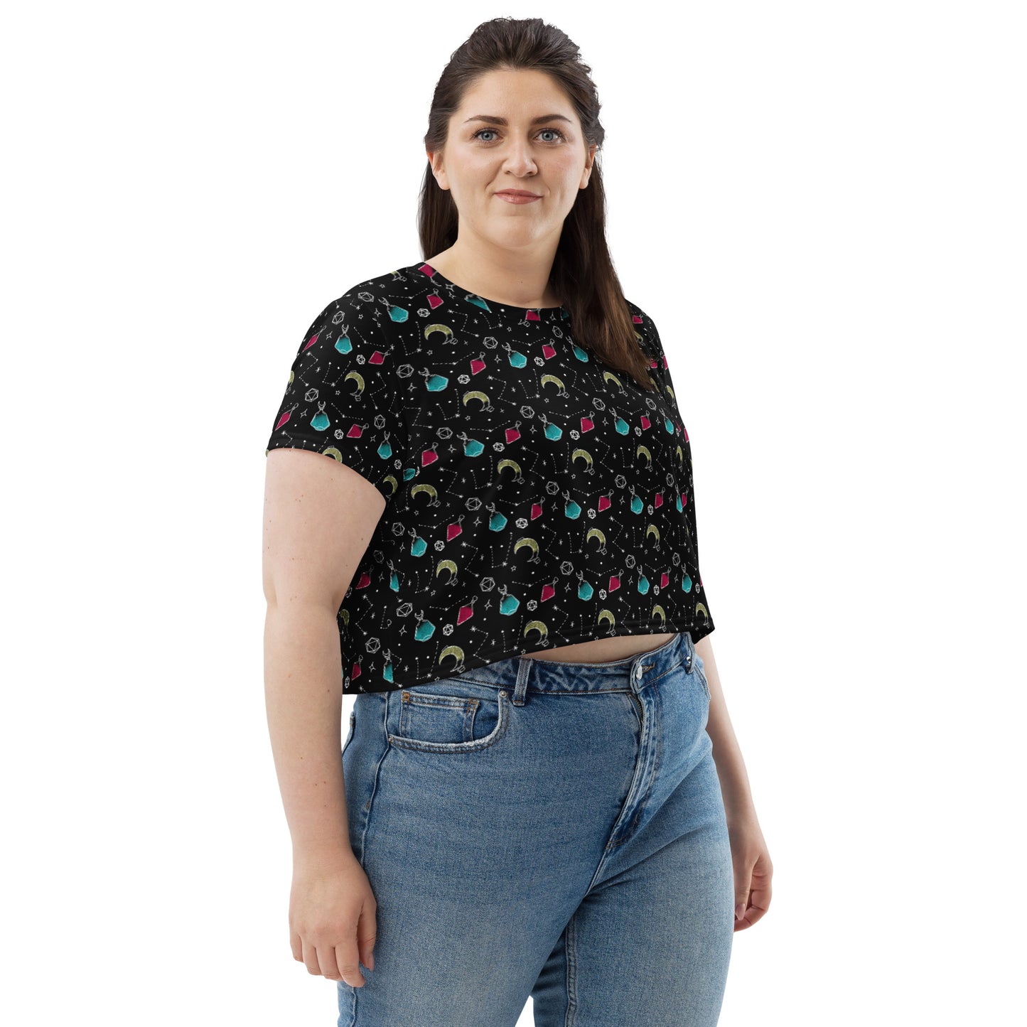 Potions and Dice Crop Tee