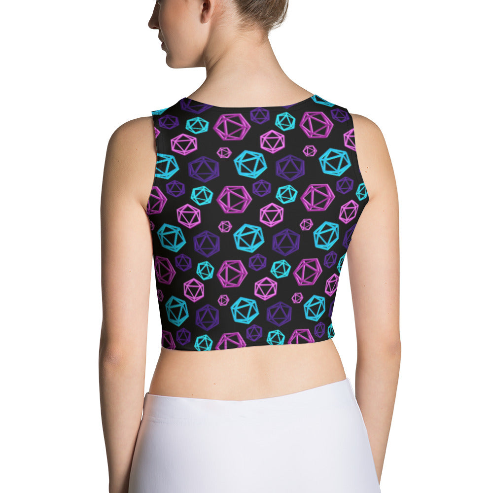 D20 Neon Crop Tank