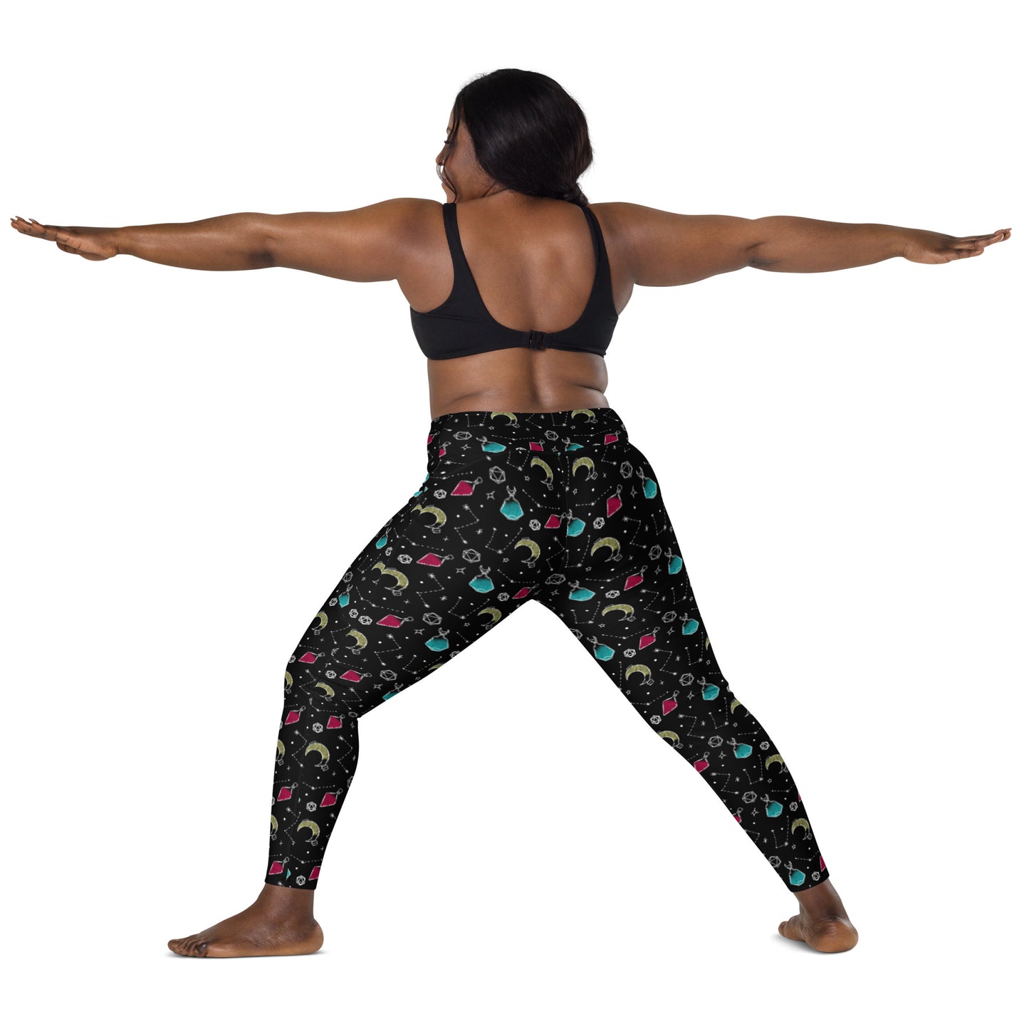 Potions and Dice Crossover Leggings