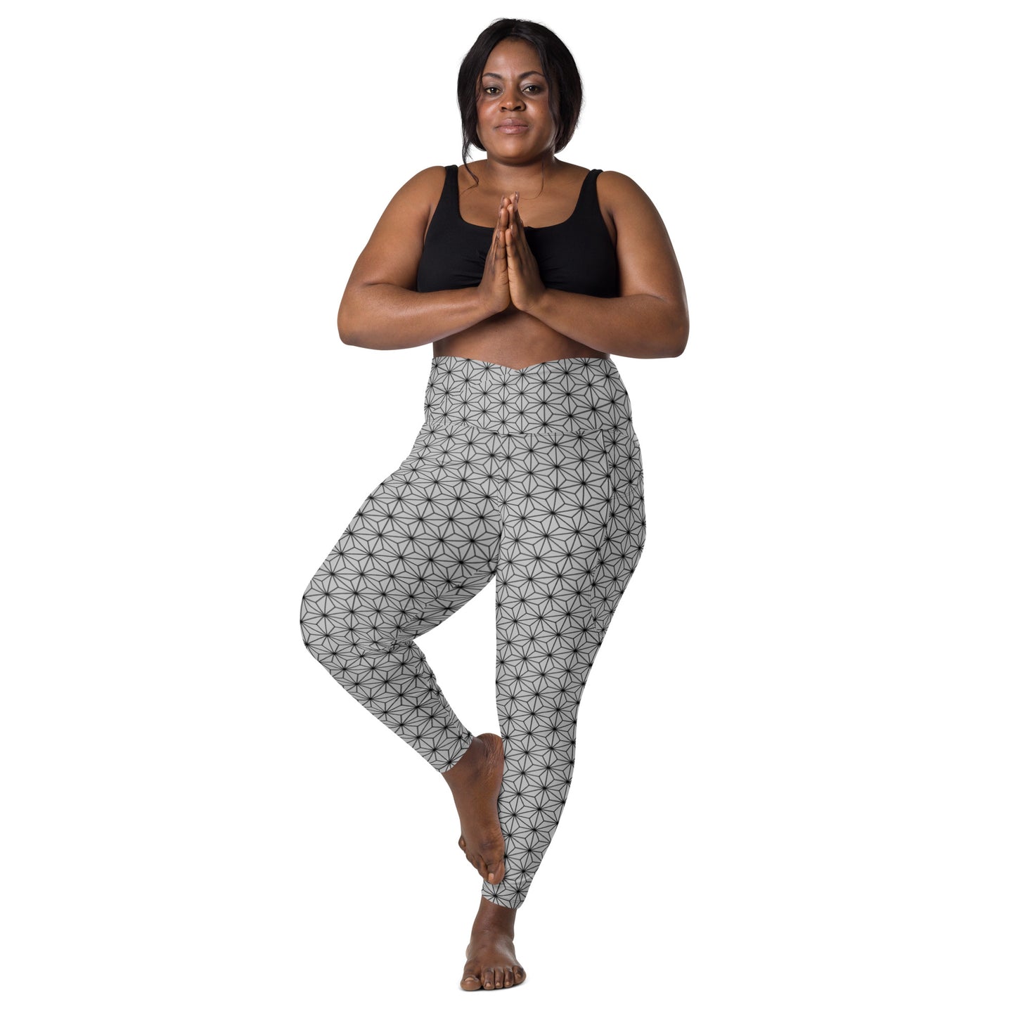 Geodesic Sphere Crossover Leggings