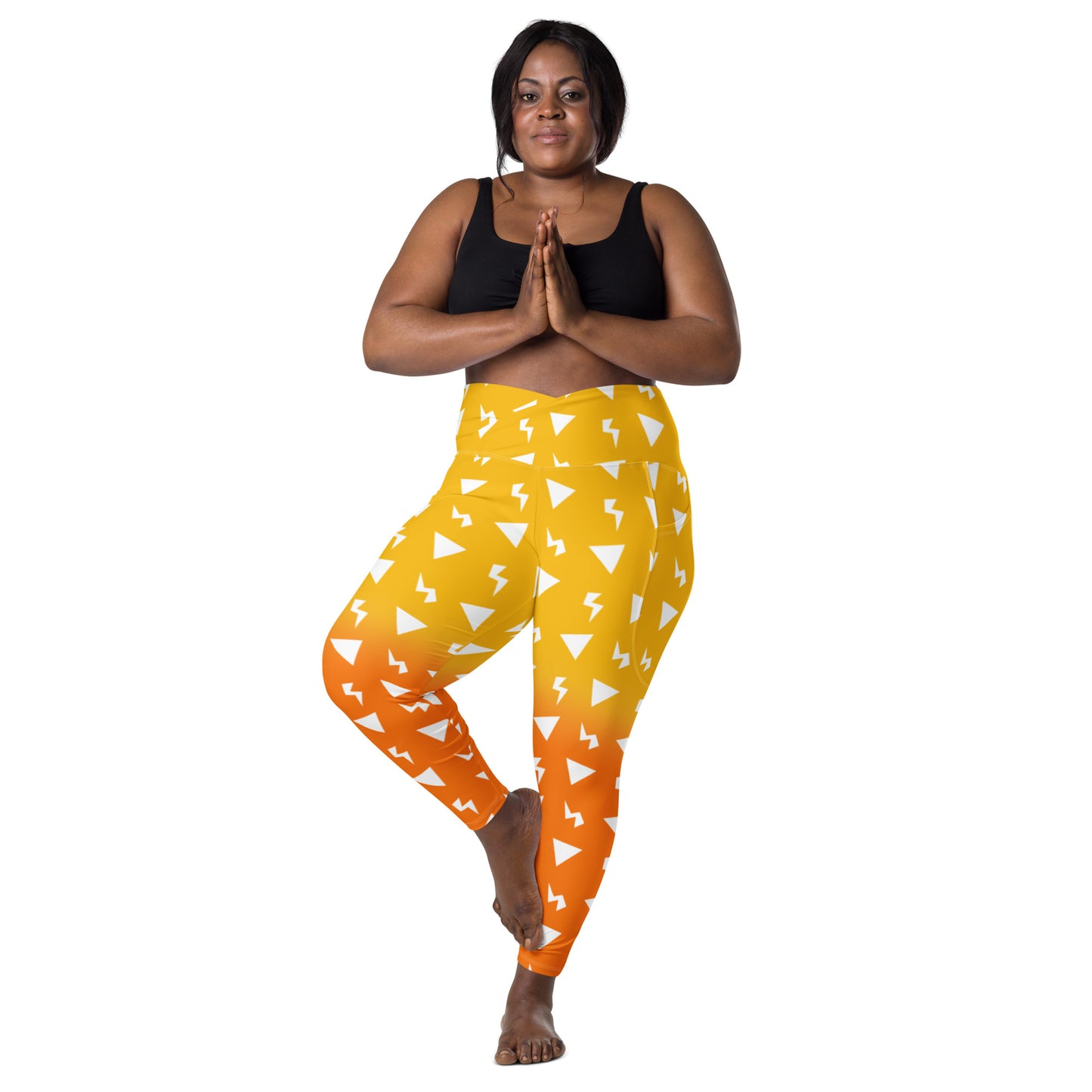 Thunder Breathing Crossover Leggings
