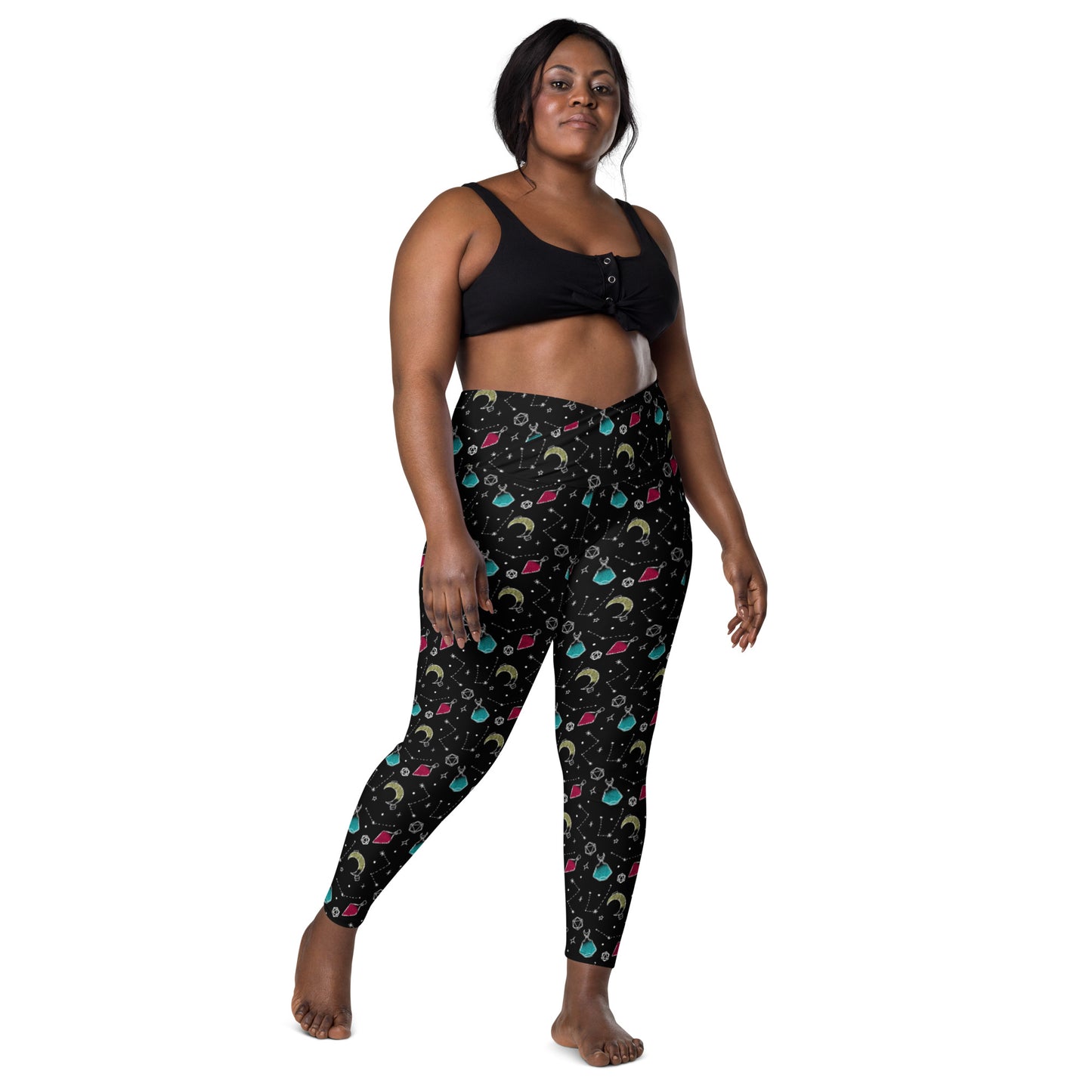 Potions and Dice Crossover Leggings