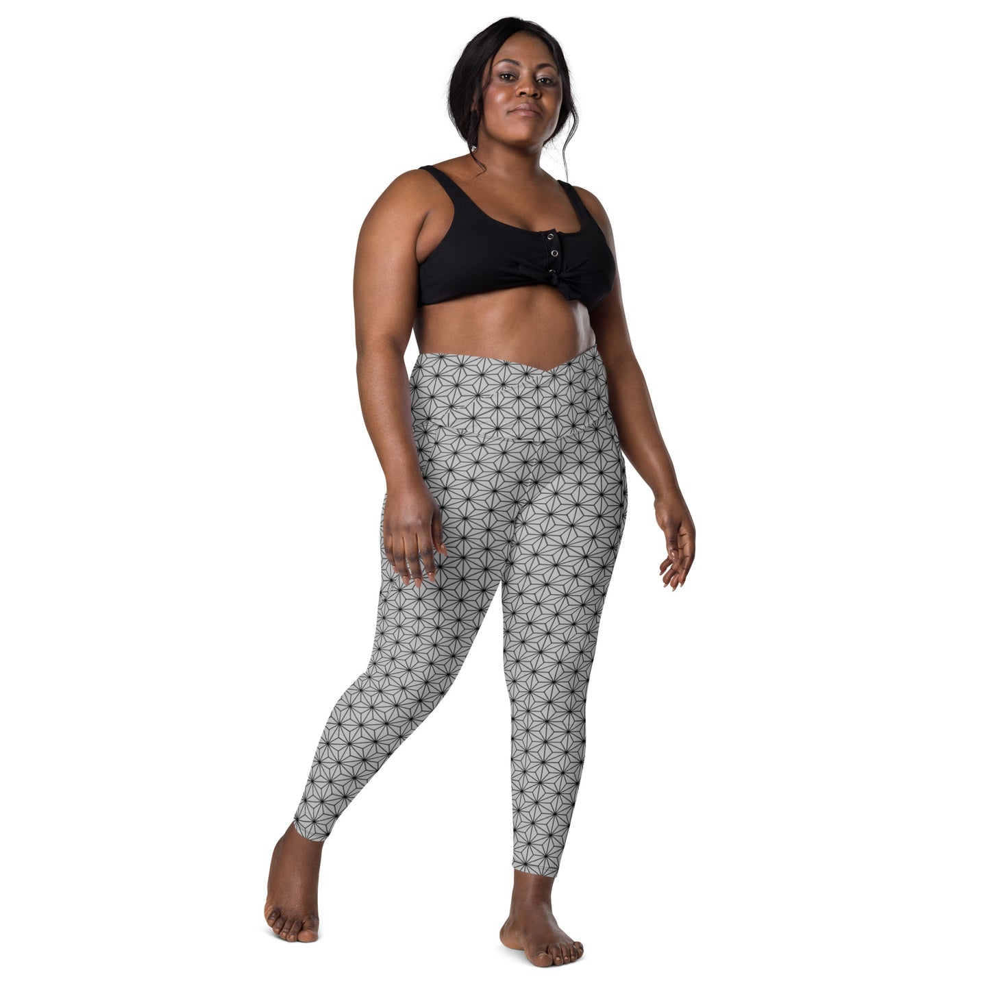 Geodesic Sphere Crossover Leggings