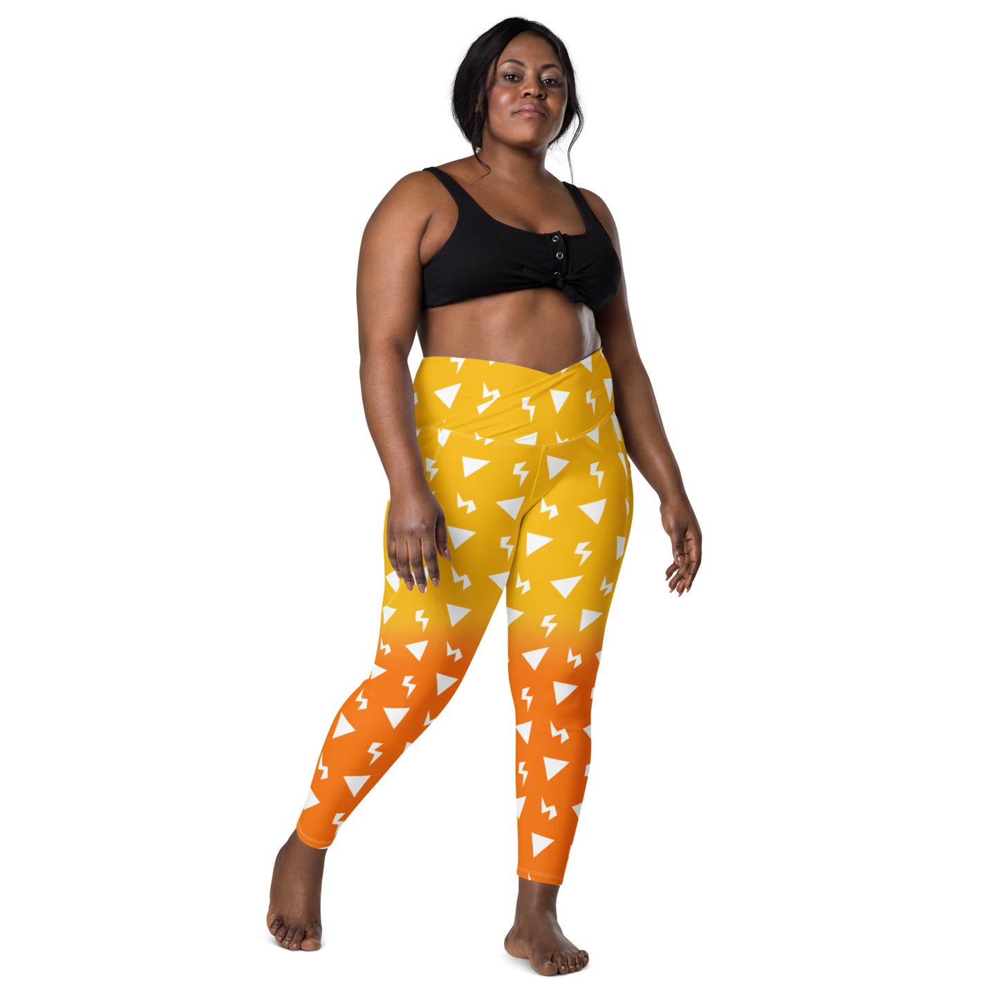 Thunder Breathing Crossover Leggings