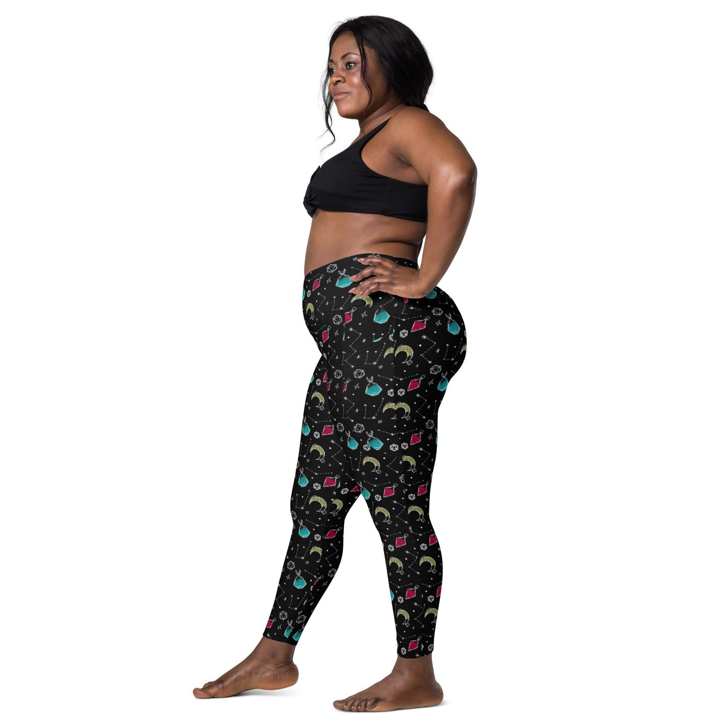Potions and Dice Crossover Leggings