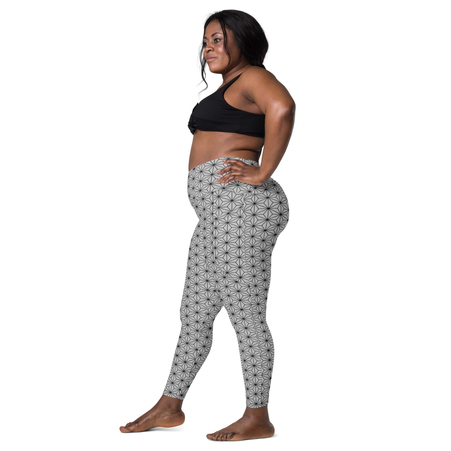 Geodesic Sphere Crossover Leggings