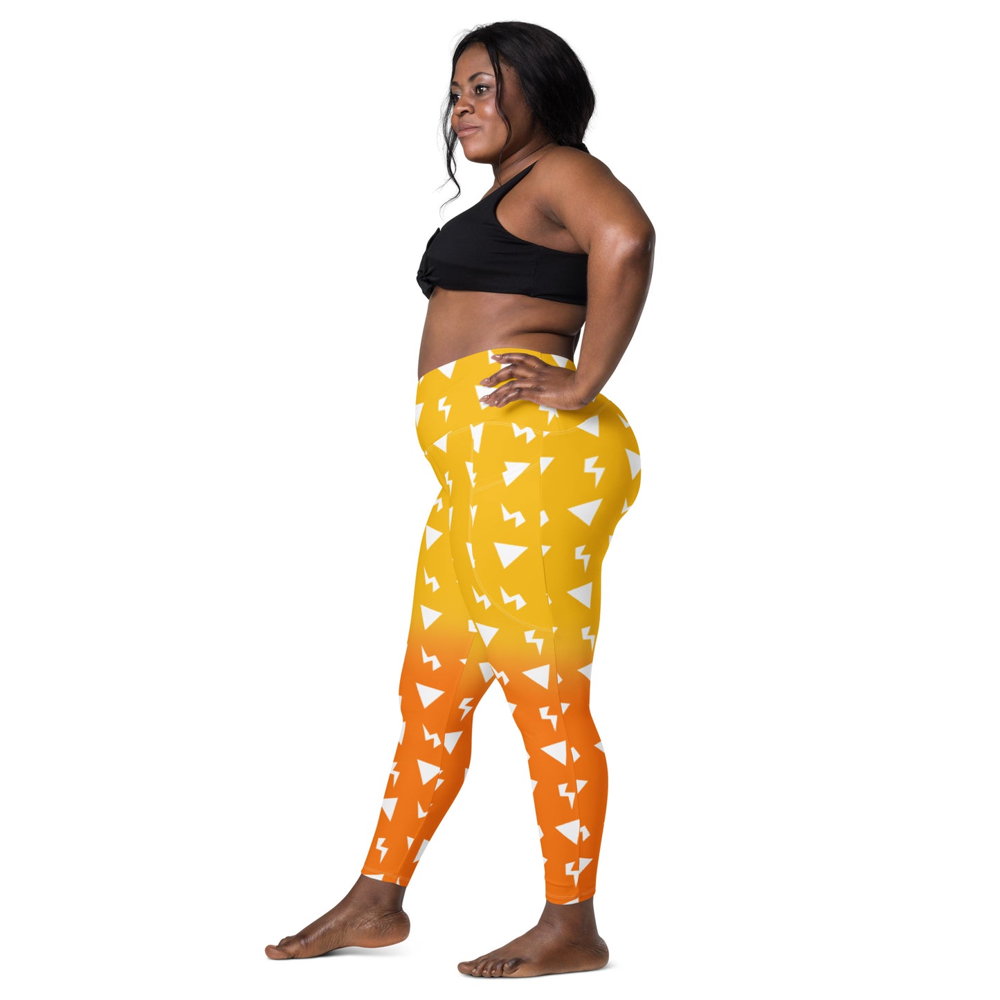 Thunder Breathing Crossover Leggings