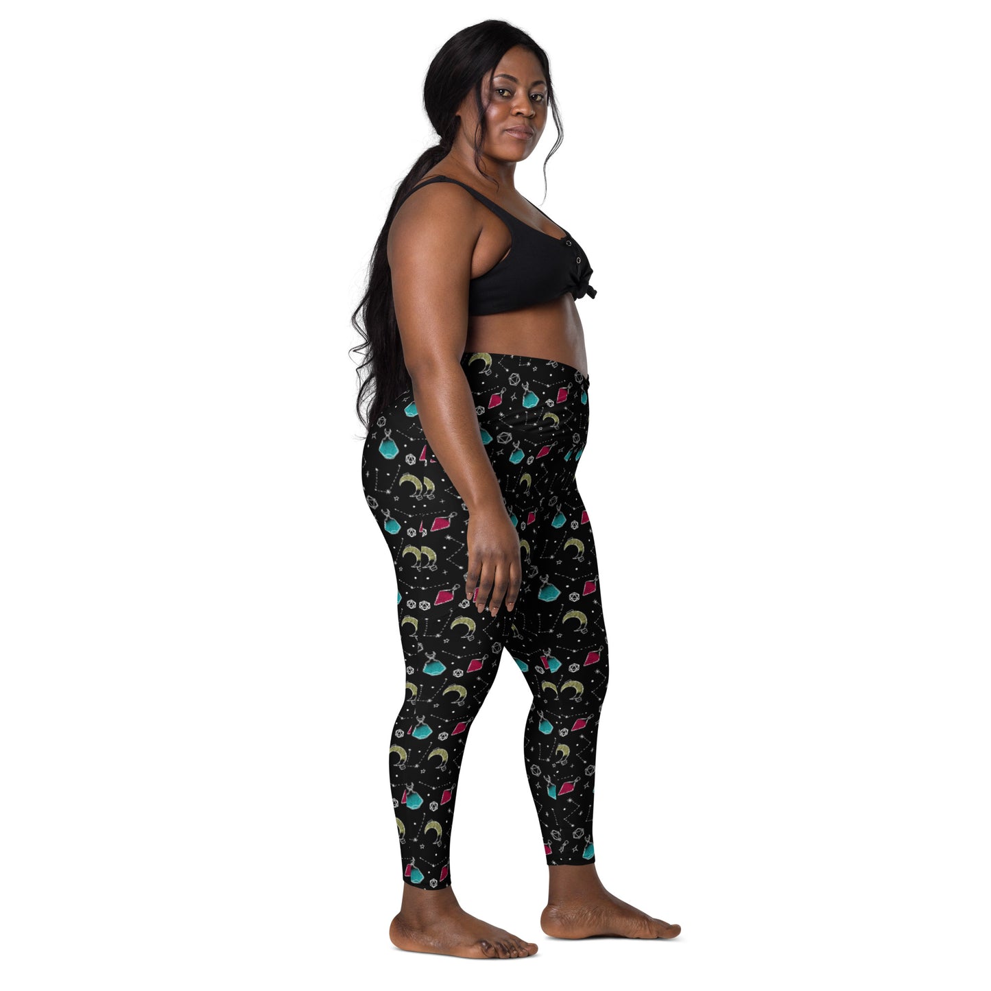 Potions and Dice Crossover Leggings
