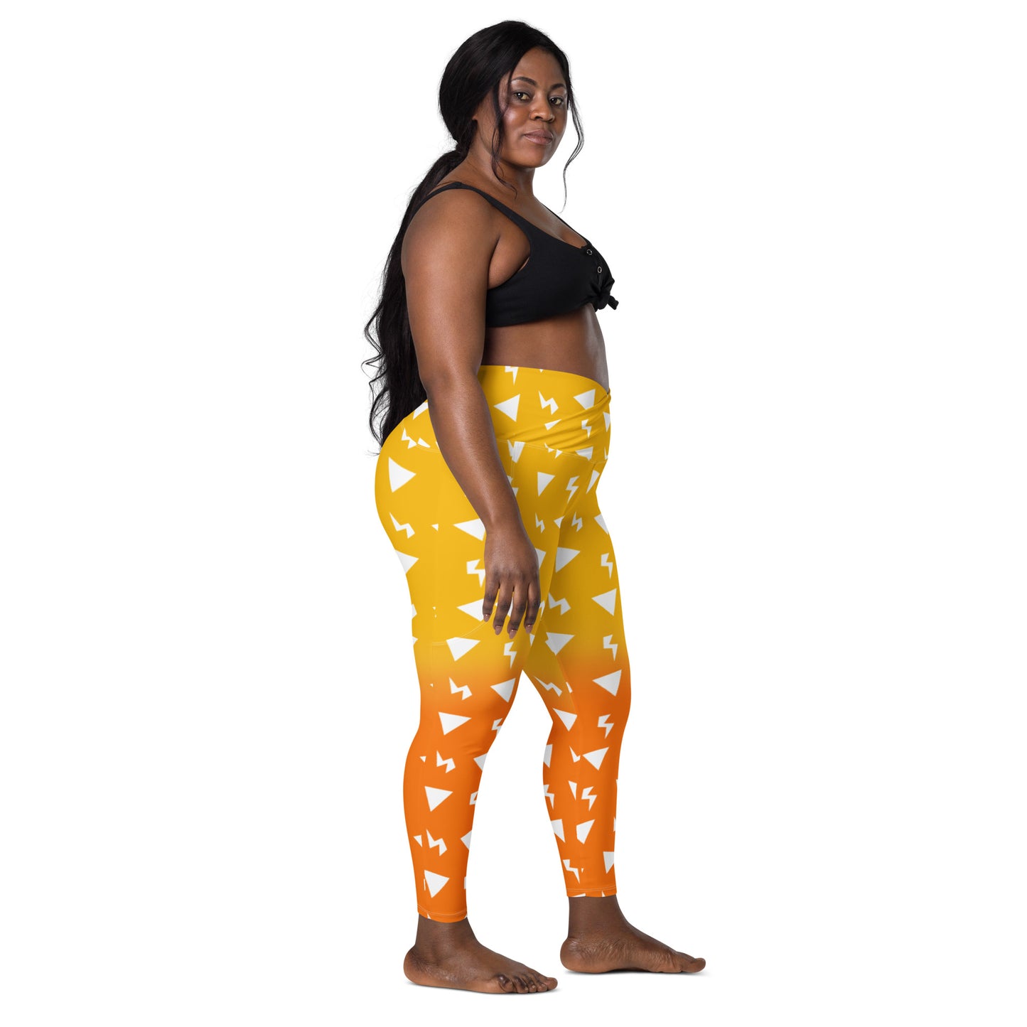 Thunder Breathing Crossover Leggings
