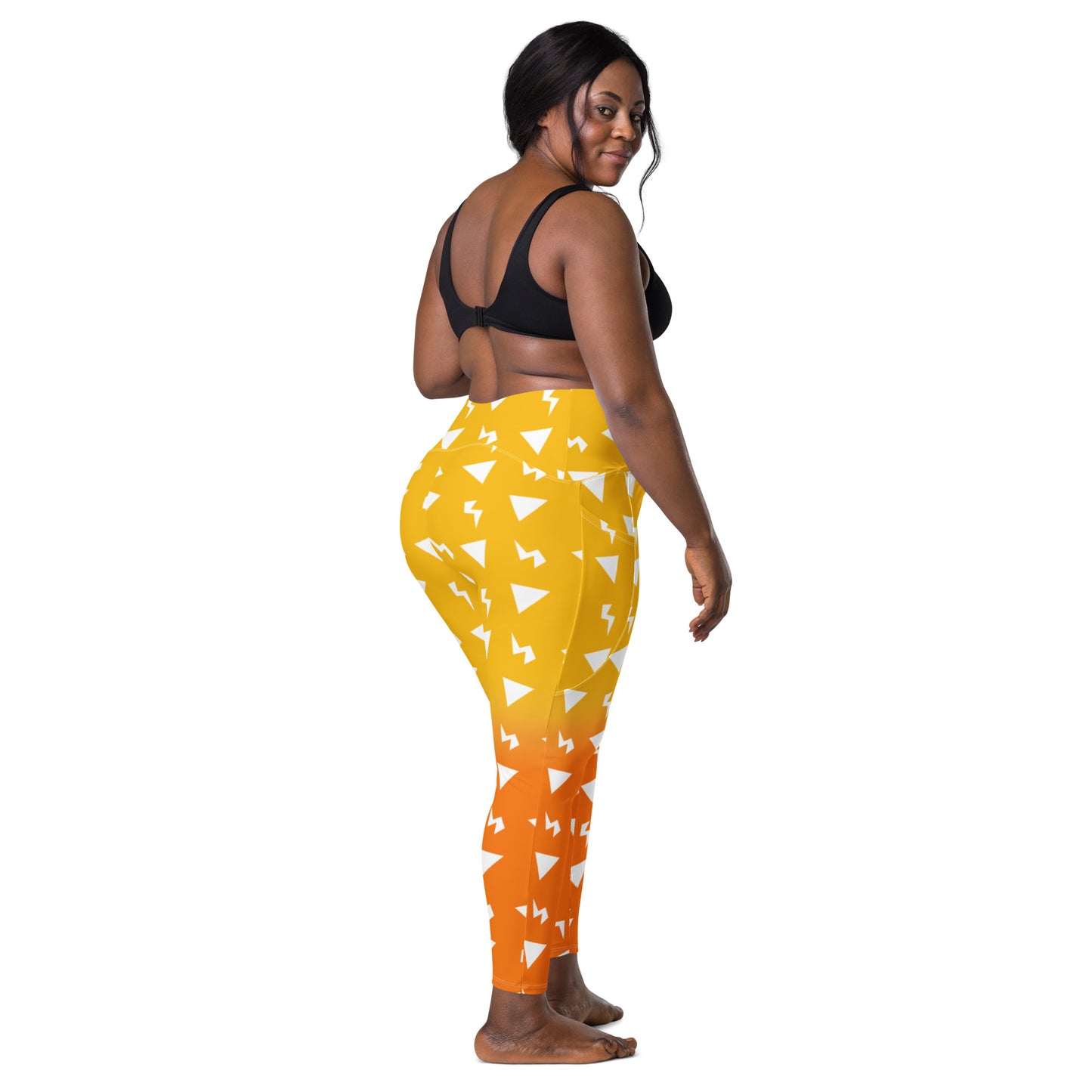 Thunder Breathing Crossover Leggings