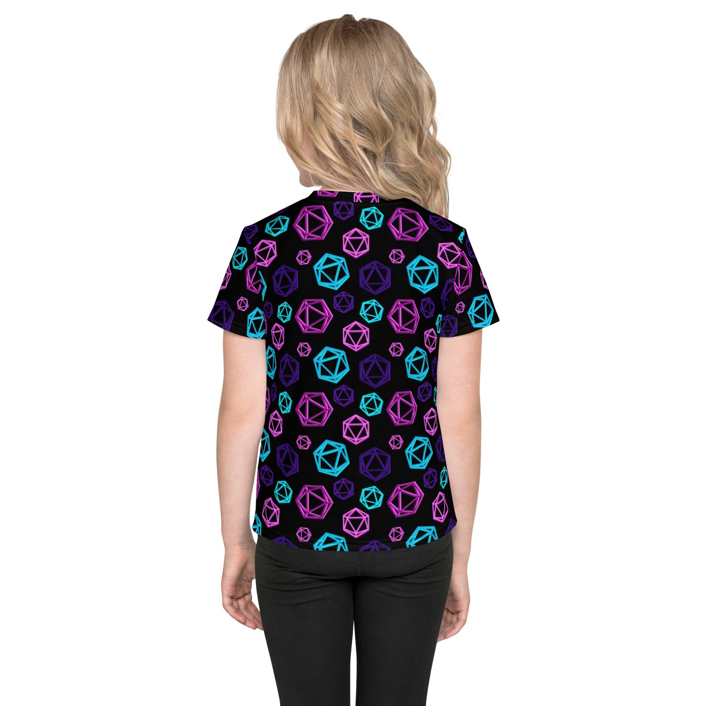 D20 Neon Kids Shirt