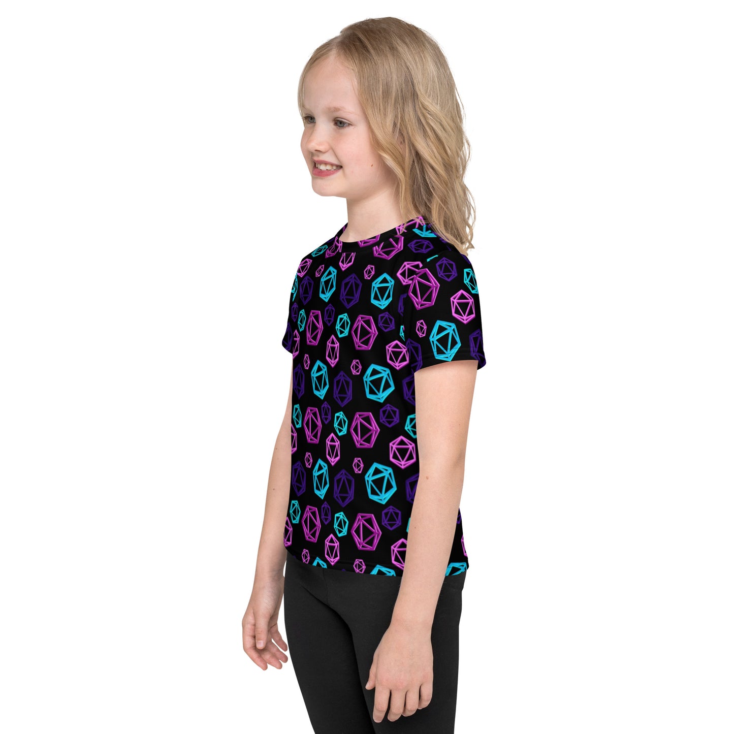 D20 Neon Kids Shirt