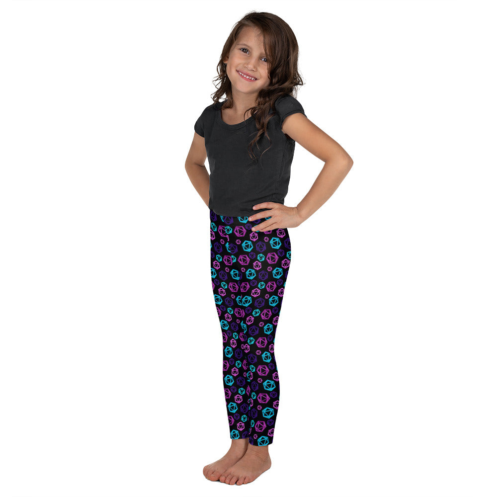 D20 Neon Kid's Leggings