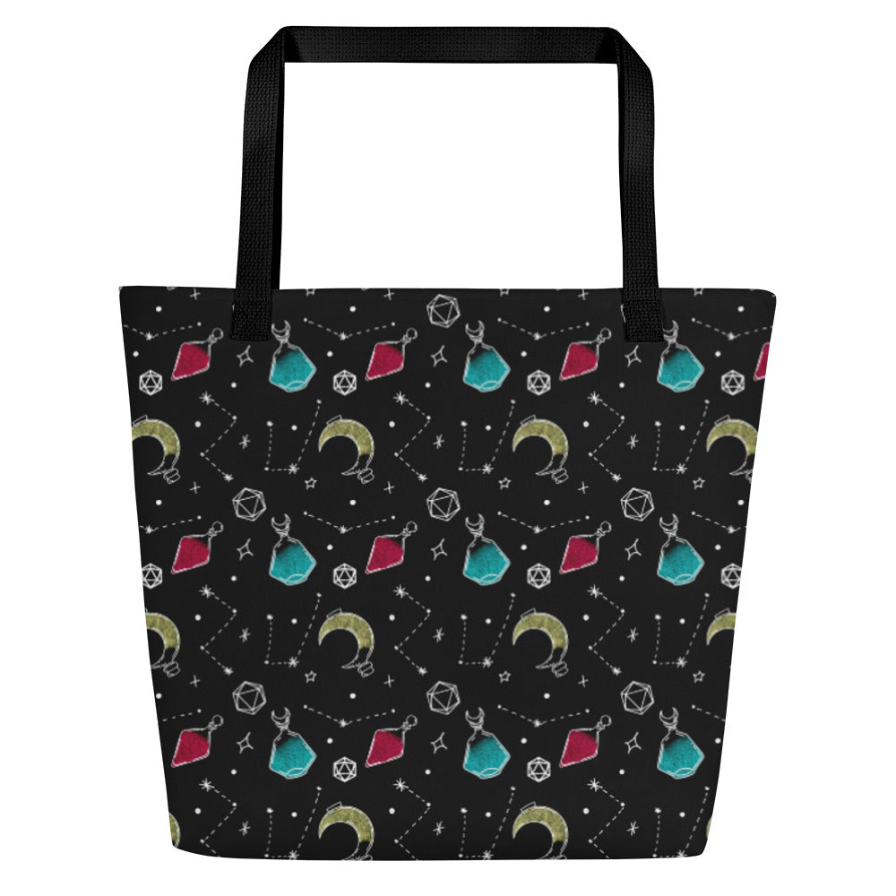 Potions and Dice Large Tote Bag of Holding