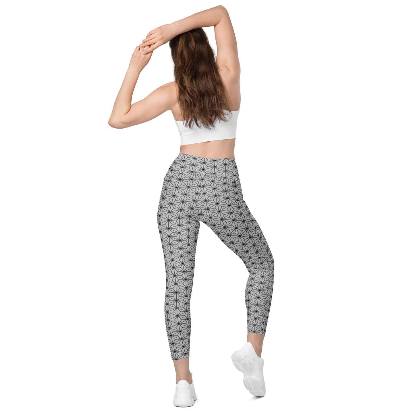Geometric Sphere Leggings Pockets Edition