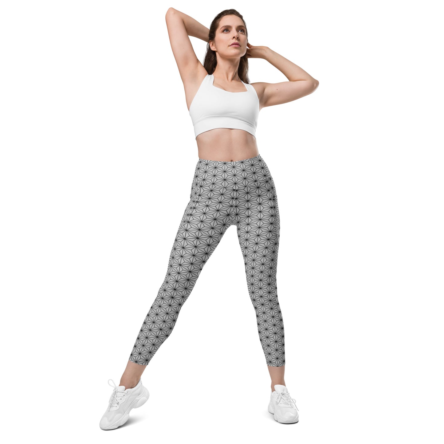 Geometric Sphere Leggings Pockets Edition