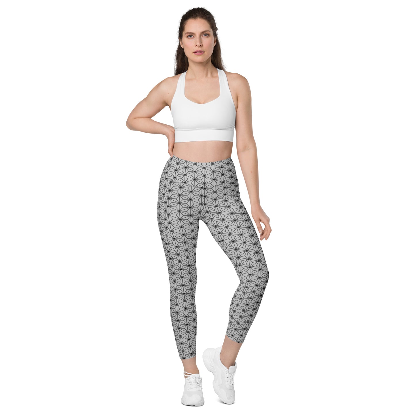 Geometric Sphere Leggings Pockets Edition