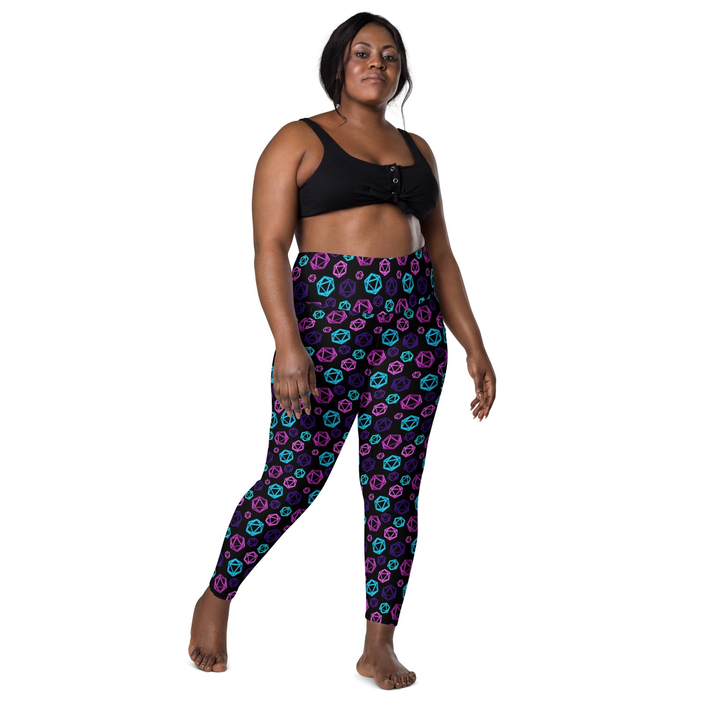 D20 Neon Leggings Pockets Edition
