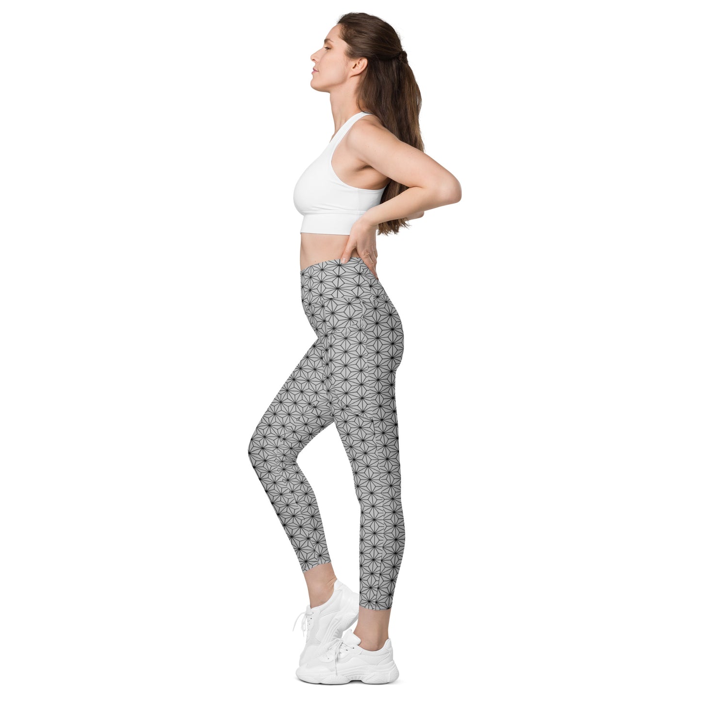Geometric Sphere Leggings Pockets Edition