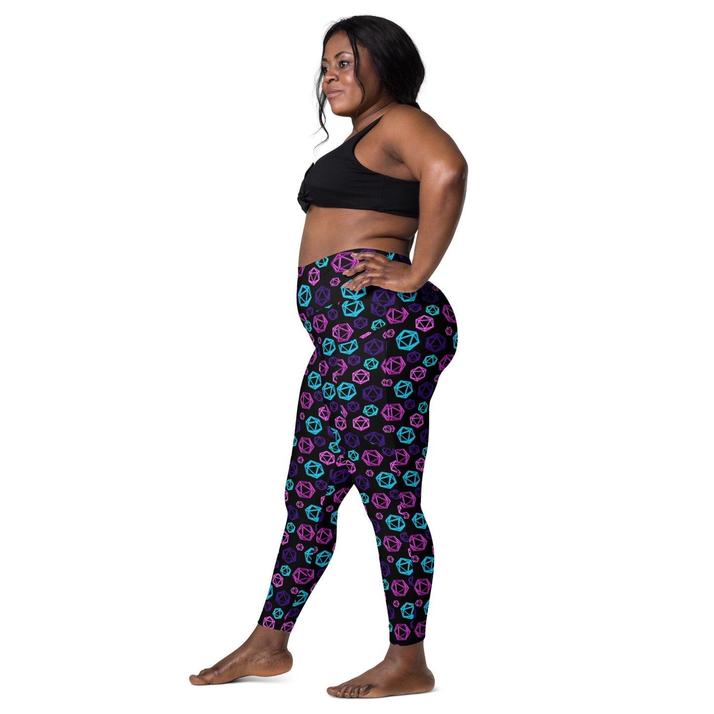 D20 Neon Leggings Pockets Edition