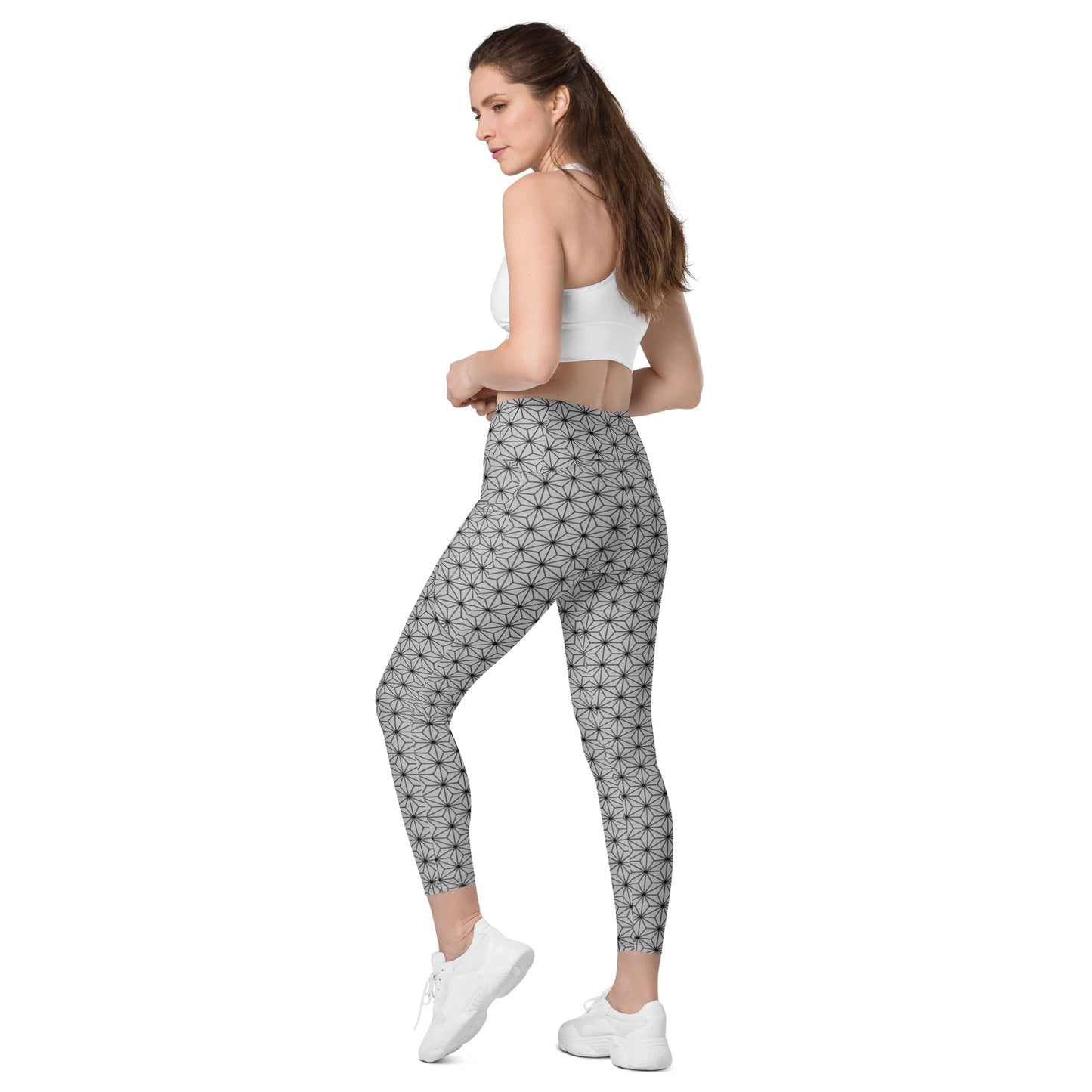 Geometric Sphere Leggings Pockets Edition