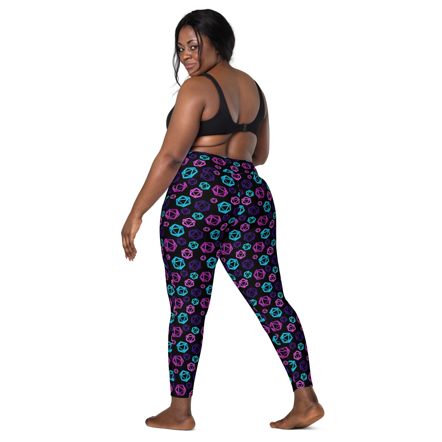 D20 Neon Leggings Pockets Edition