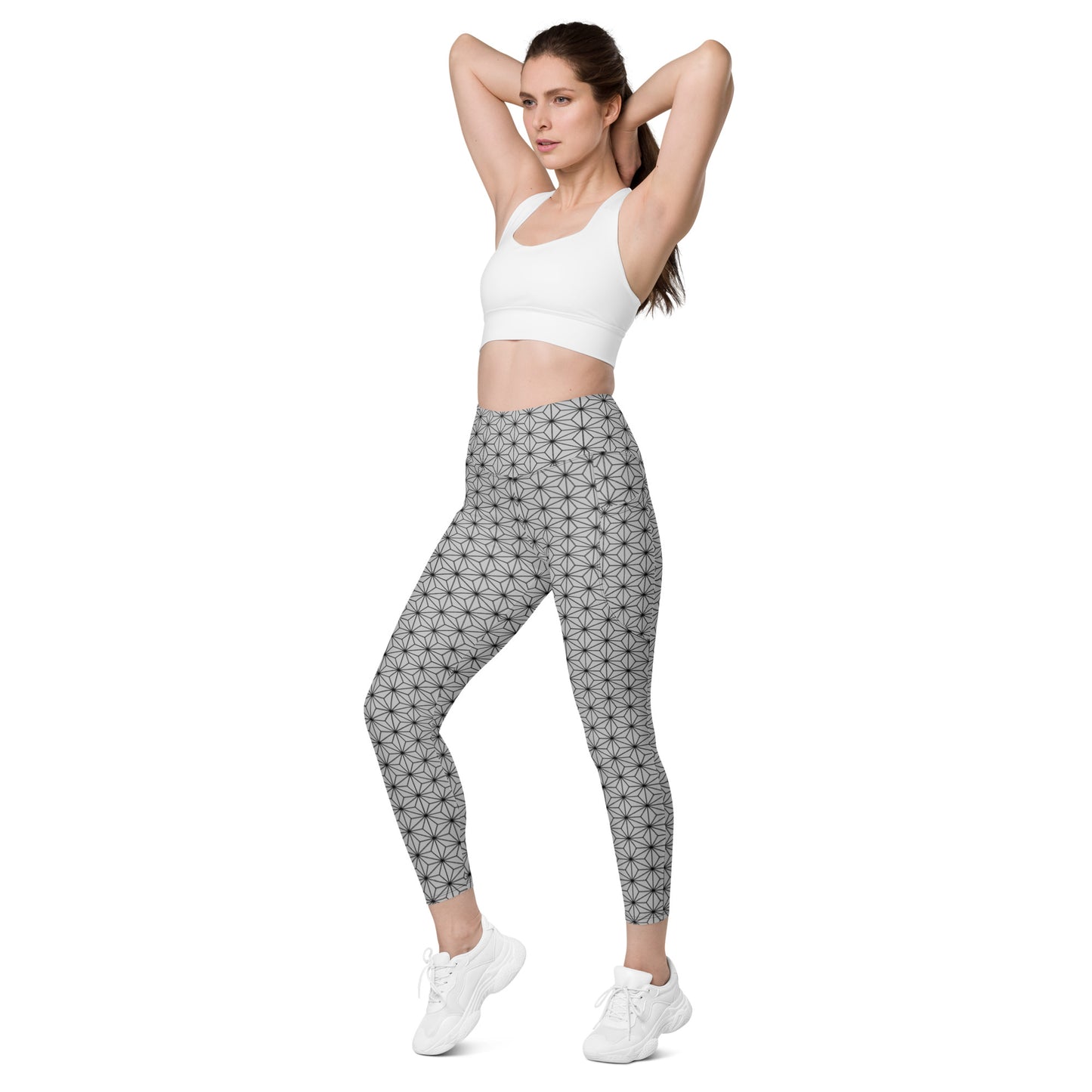 Geometric Sphere Leggings Pockets Edition