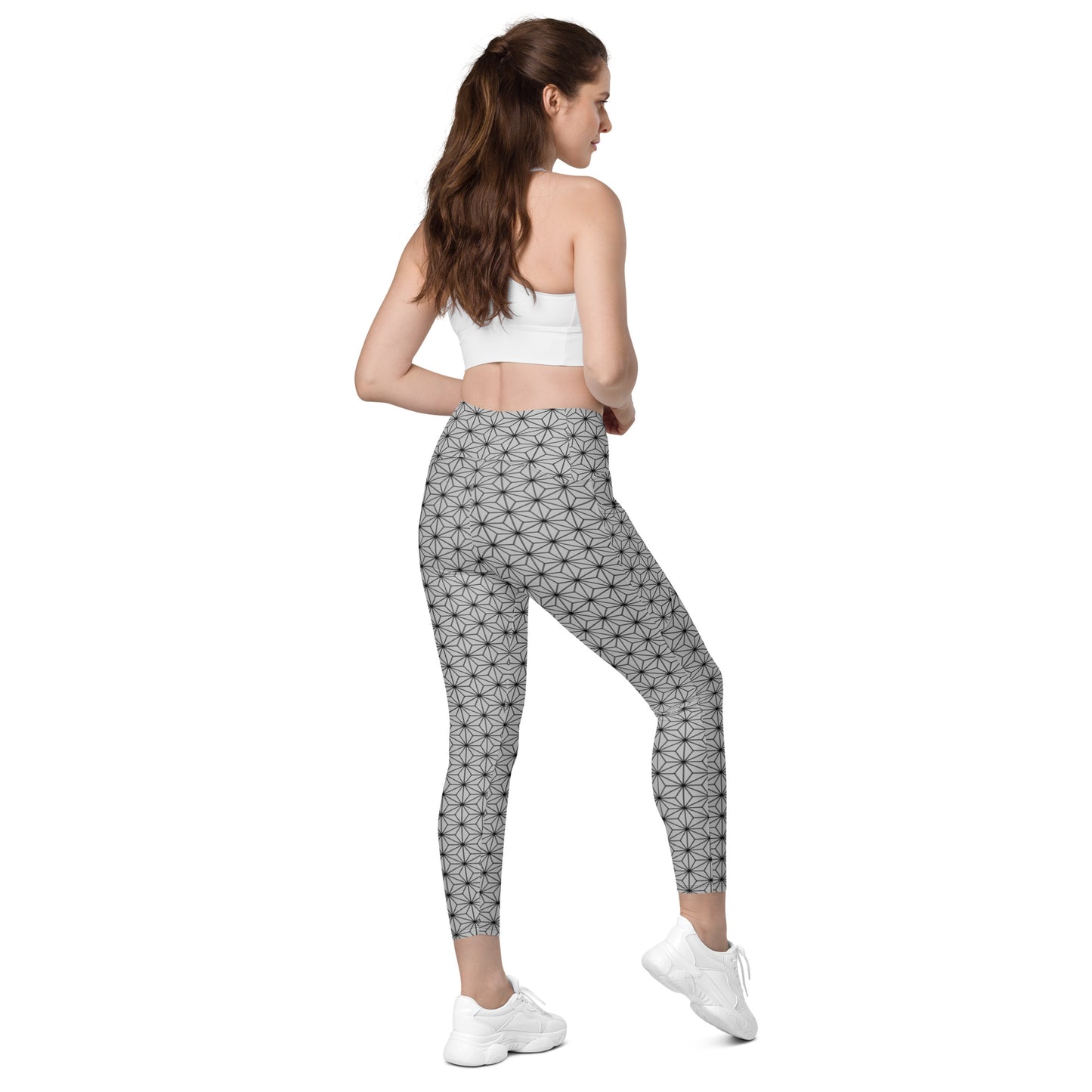 Geometric Sphere Leggings Pockets Edition