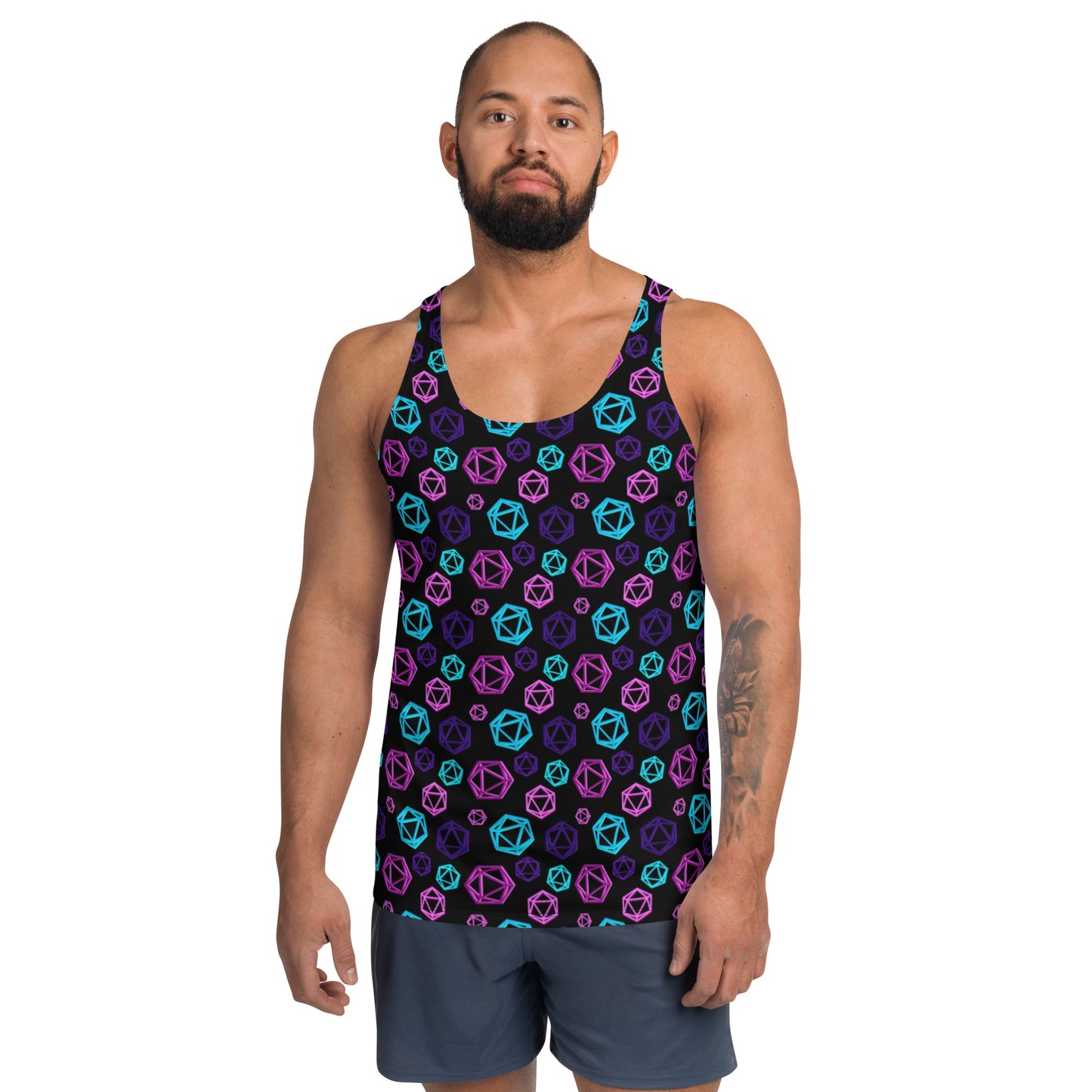 D20 Neon Tank