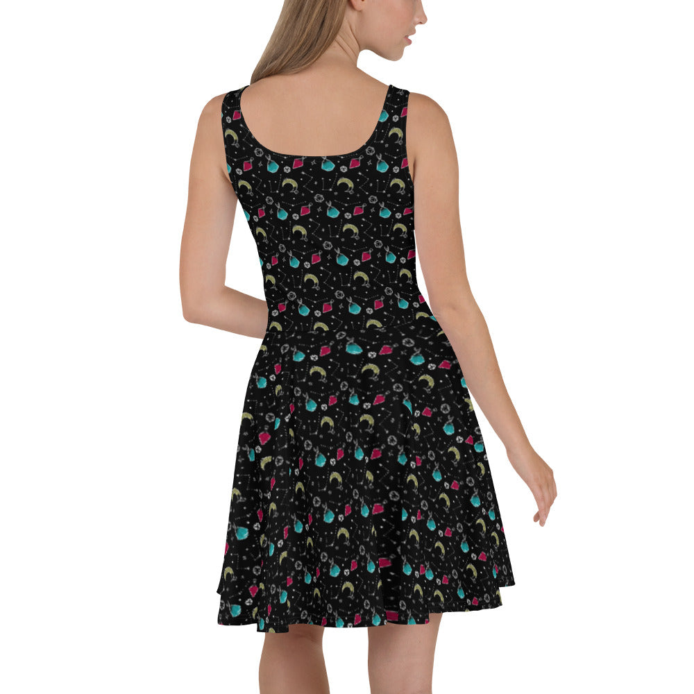 Potions and Dice Skater Dress