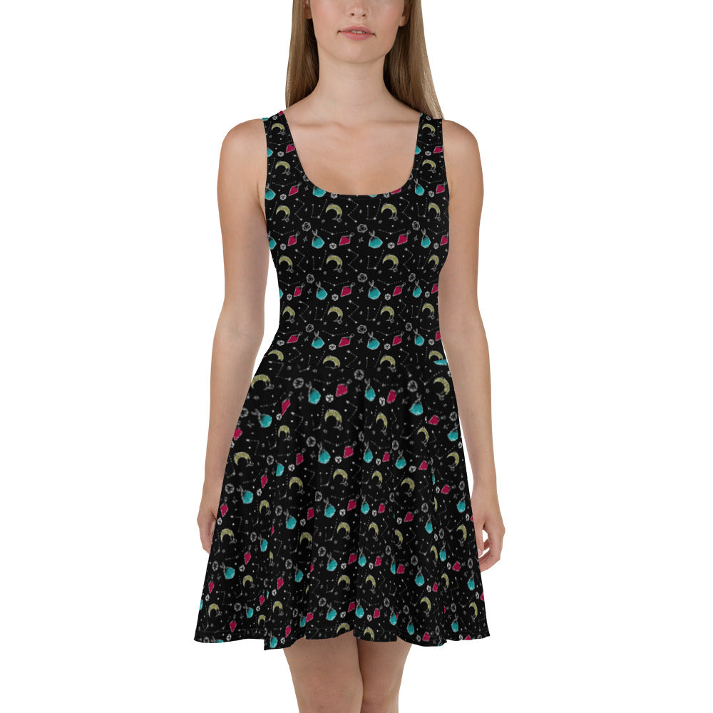 Potions and Dice Skater Dress