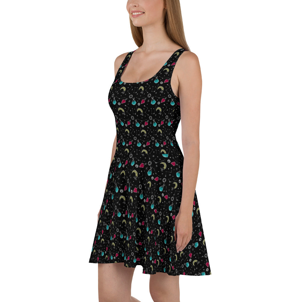Potions and Dice Skater Dress
