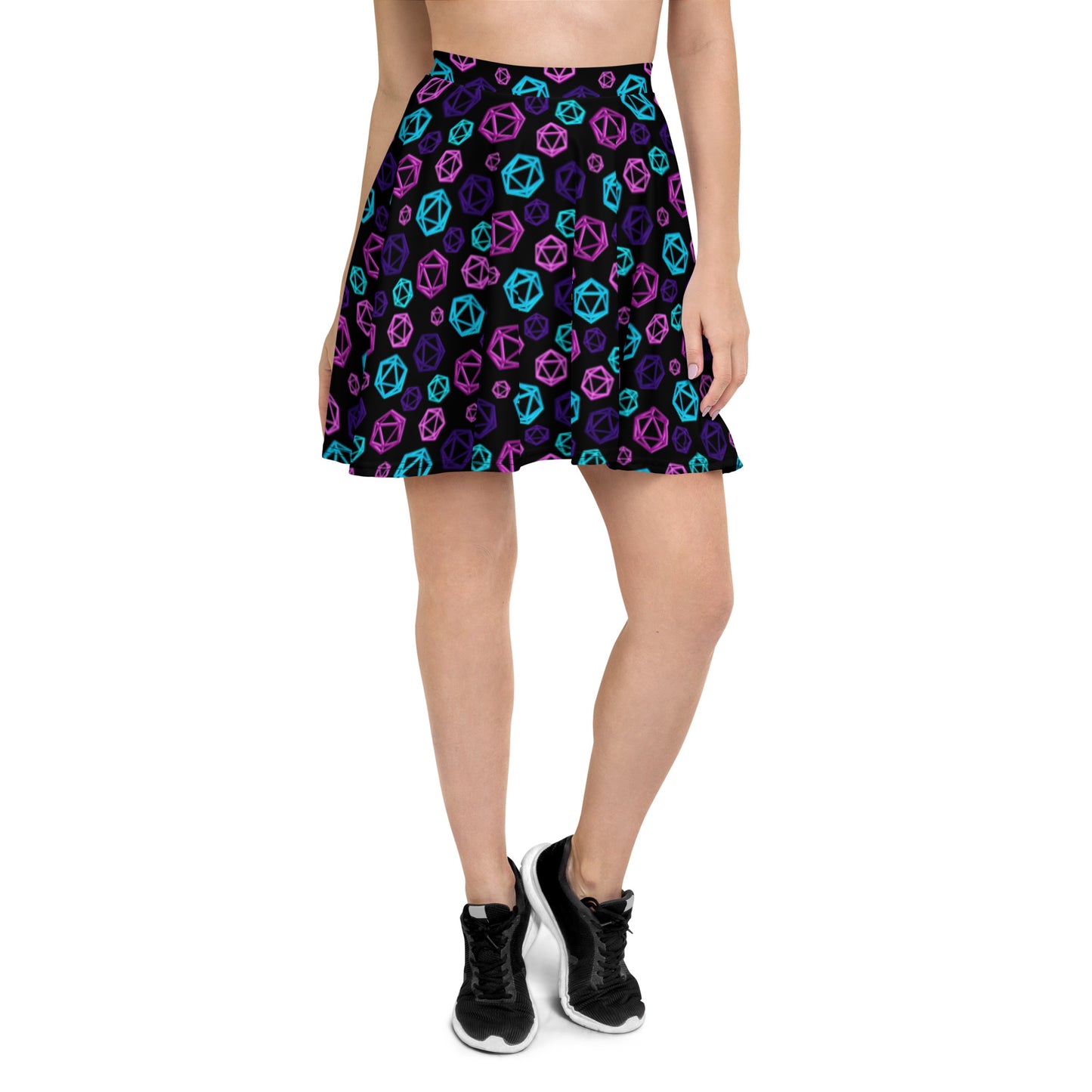 D20 Neon Skater Skirt