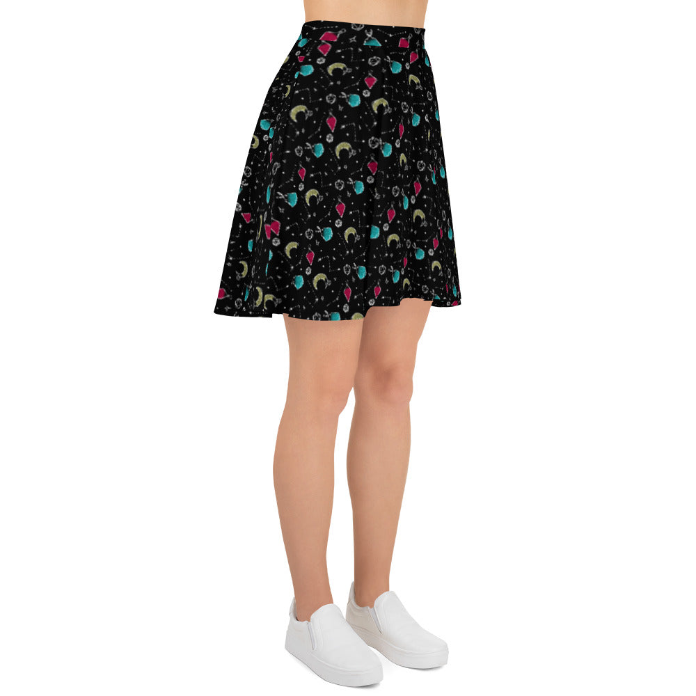 Potions and Dice Skater Skirt