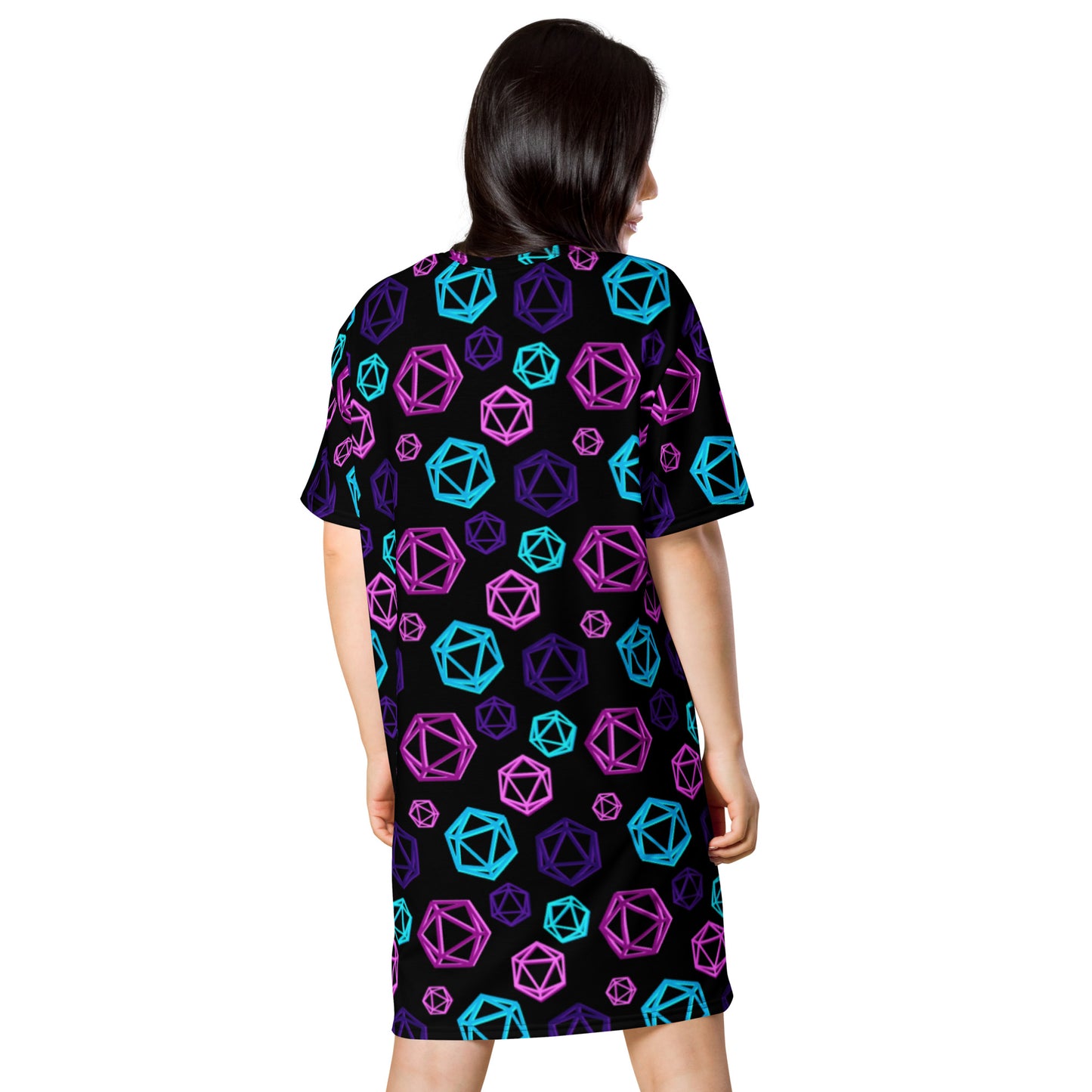 D20 Neon T-shirt dress