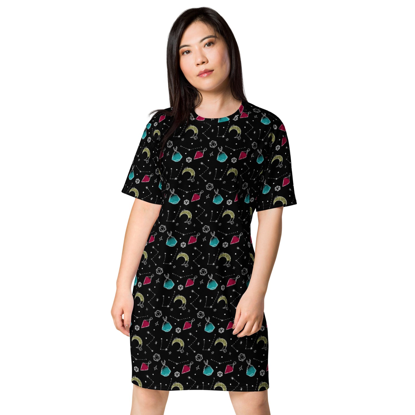 Potions and Dice T-shirt dress