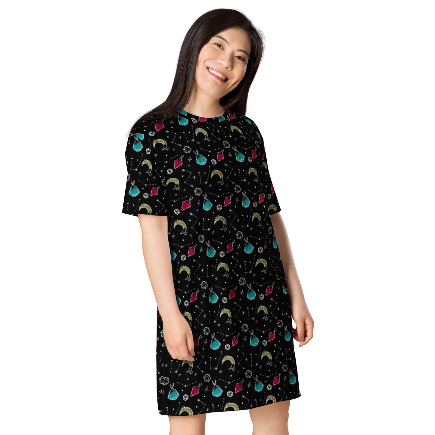 Potions and Dice T-shirt dress