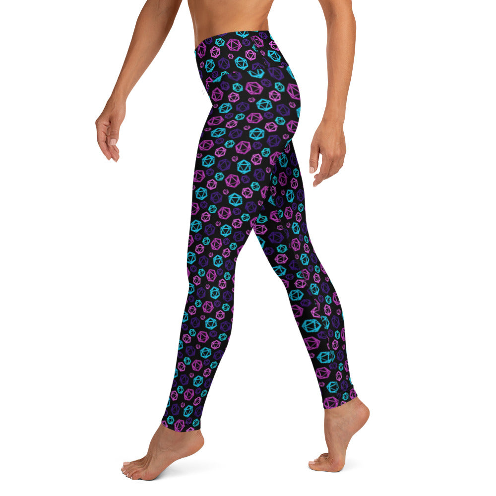 D20 Neon Leggings