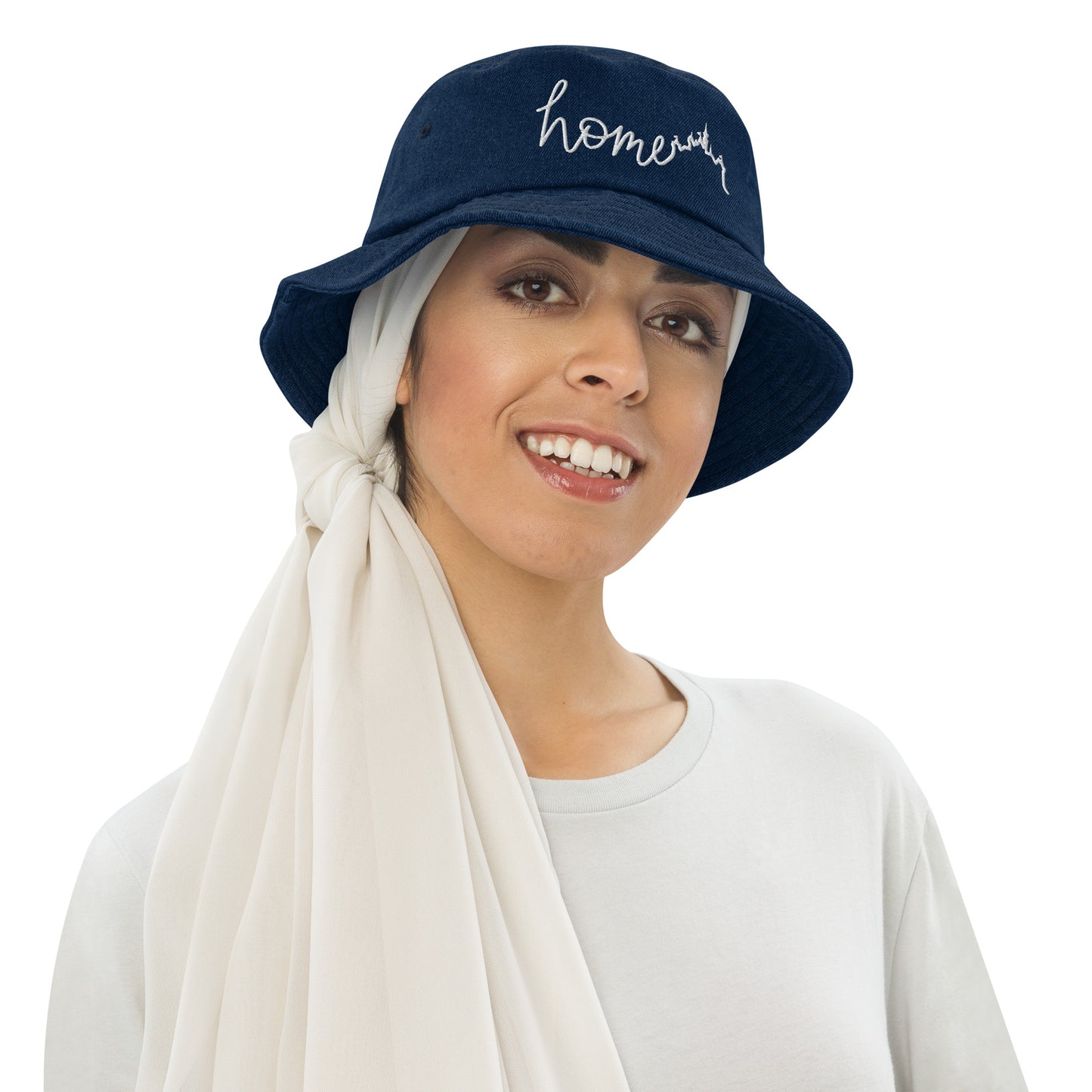 Castle Home West Denim Bucket Hat