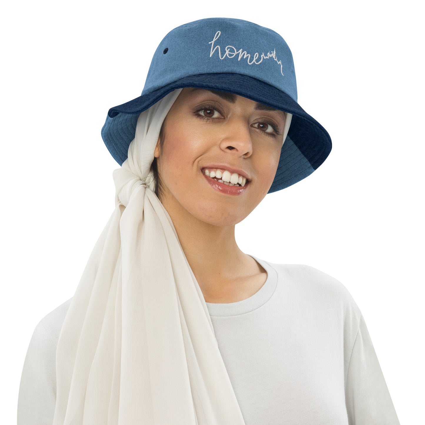 Castle Home West Denim Bucket Hat