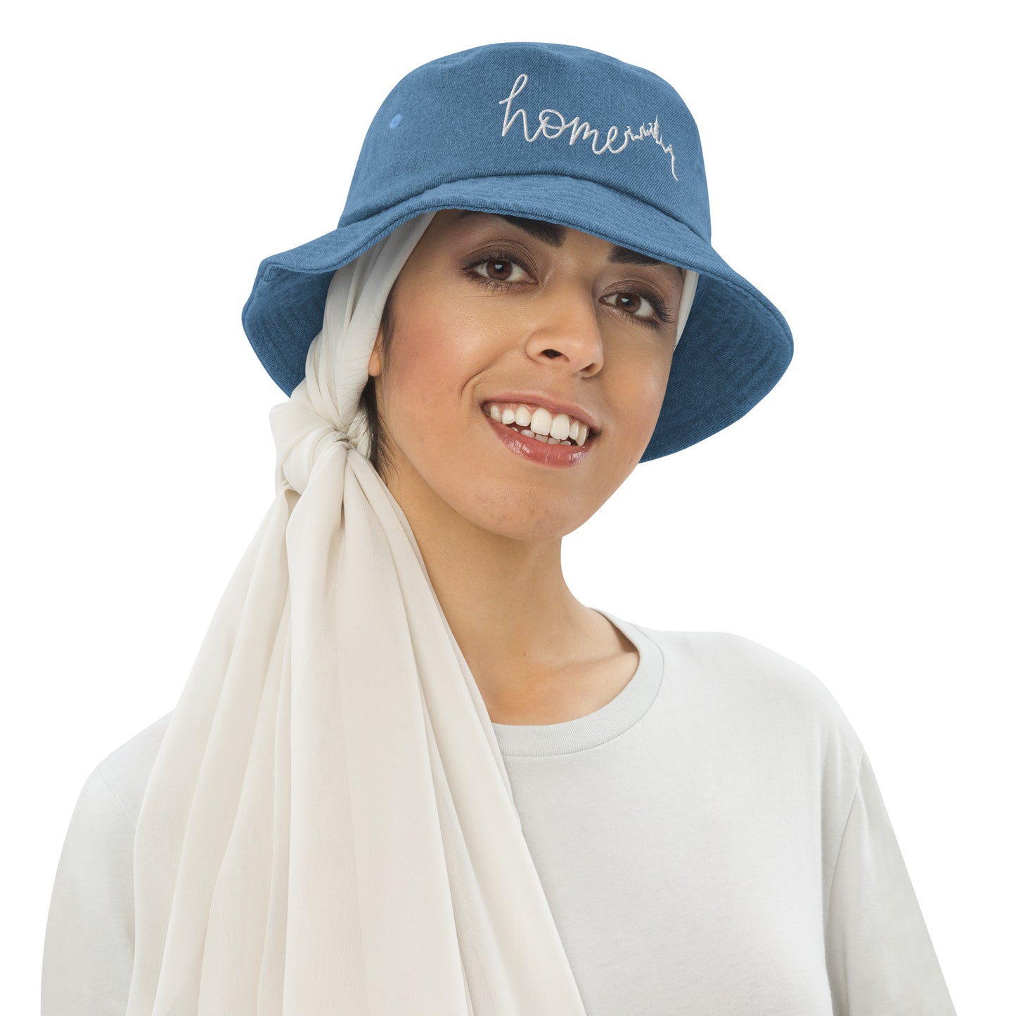 Castle Home West Denim Bucket Hat