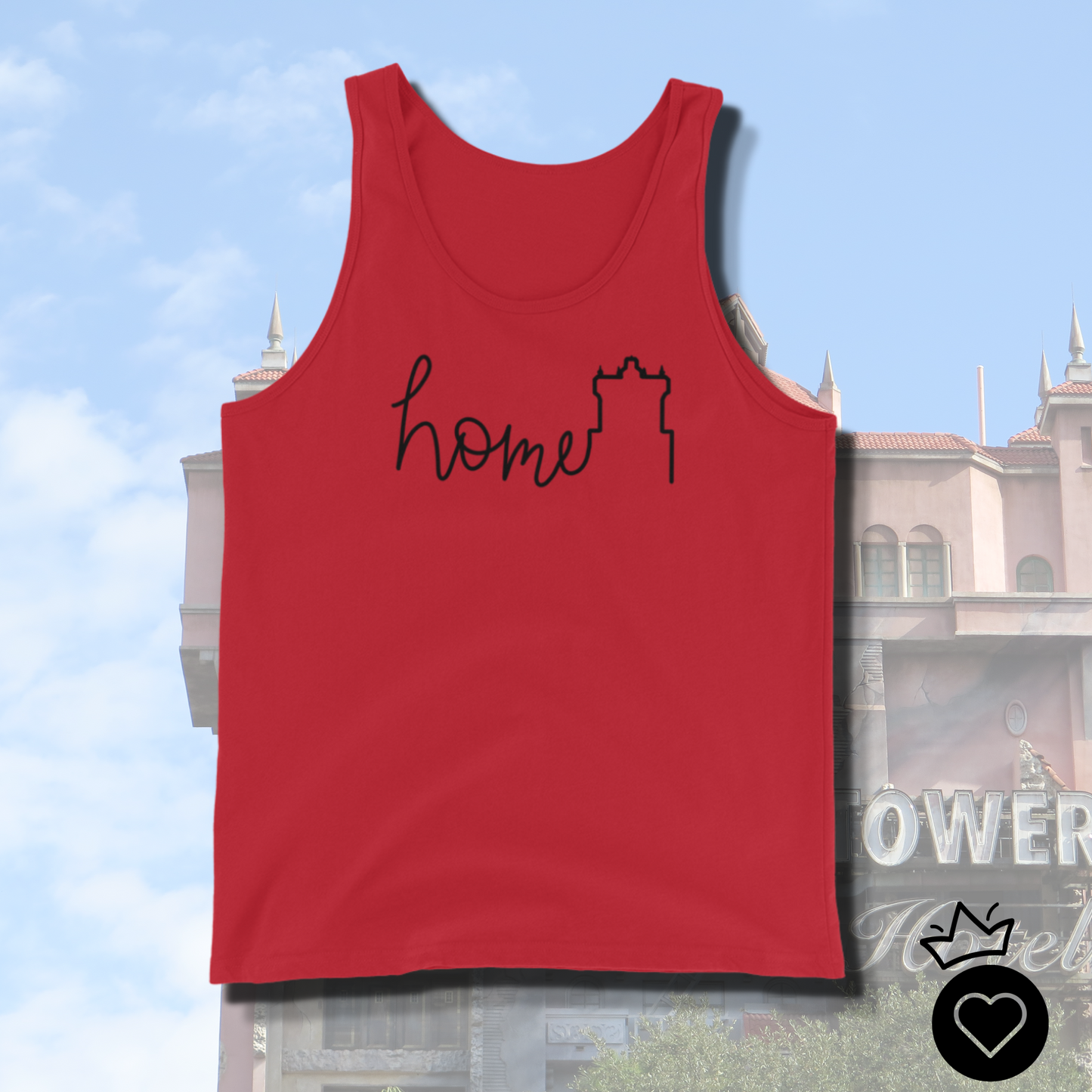 Scary Tower Home Tank Top