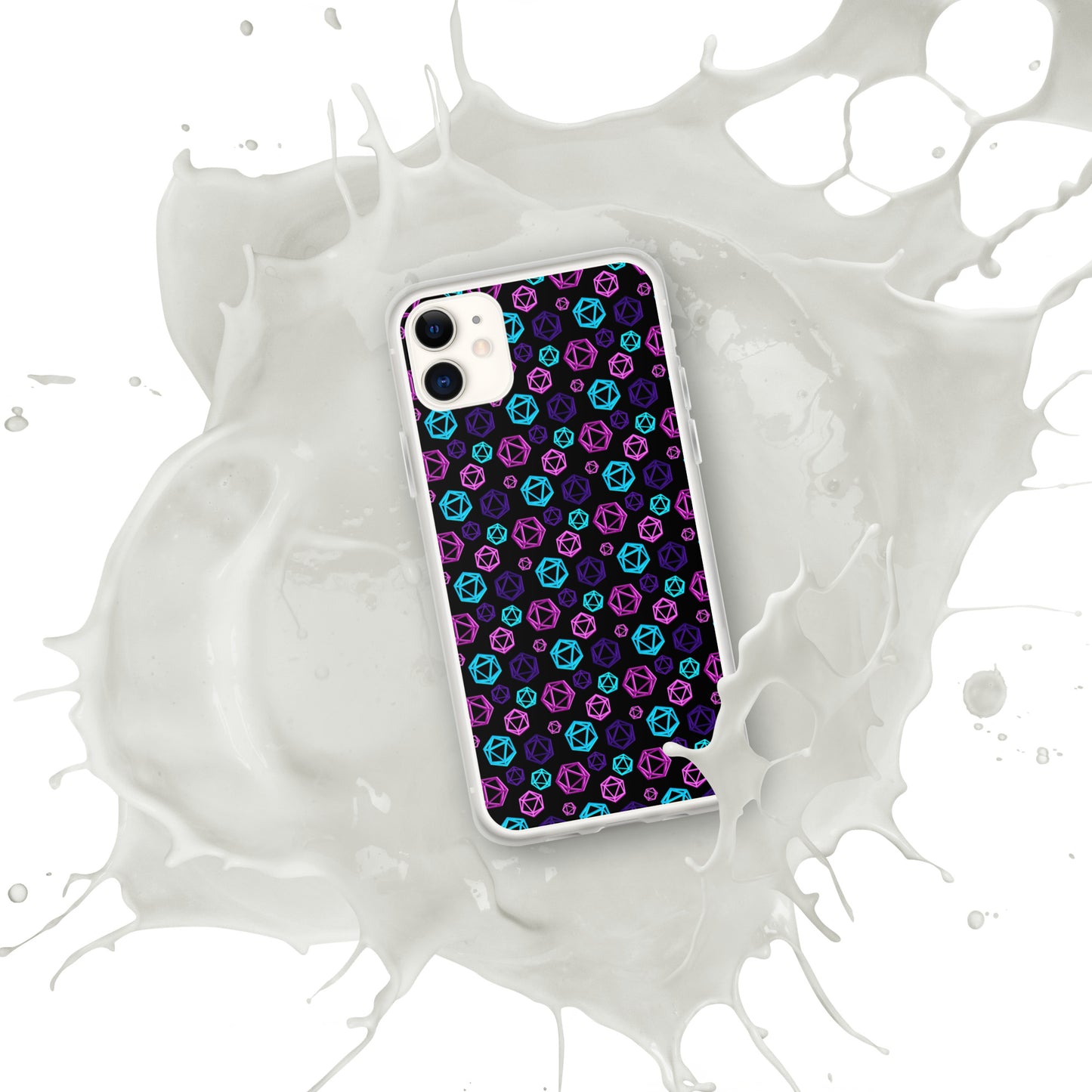 D20 Neon iPhone Case