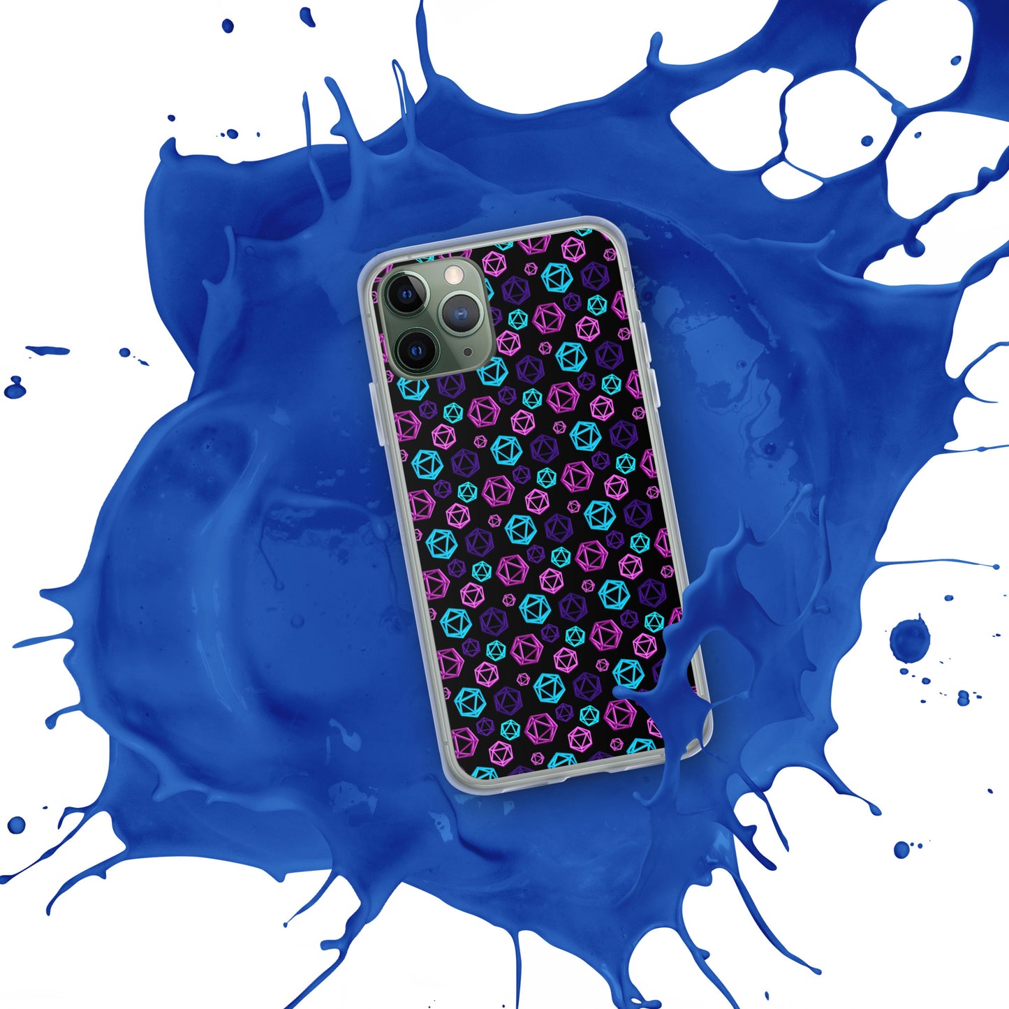 D20 Neon iPhone Case
