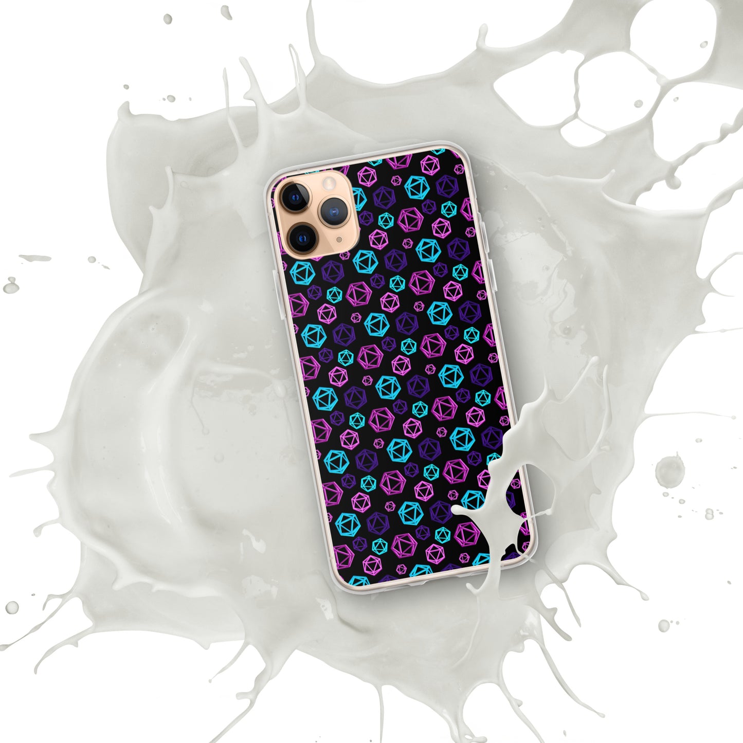D20 Neon iPhone Case