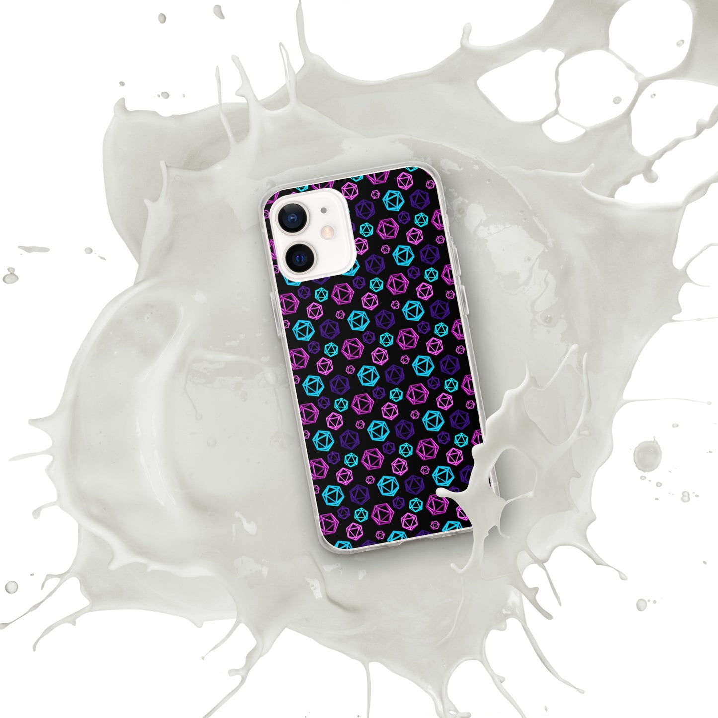 D20 Neon iPhone Case